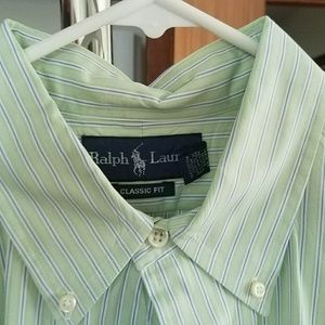 Mens Ralph Lauren dress shirt size 17 32/33